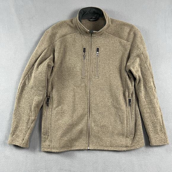 KUHL Interceptr Jacket Mens 2XL Gray Full Zip Fleece Hiking Outdoor Pockets - Picture 1 of 8